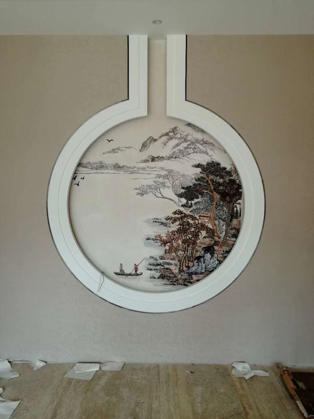 工装设计中那些好看的圆形造型，中国 古典美学 南京汉拓装饰