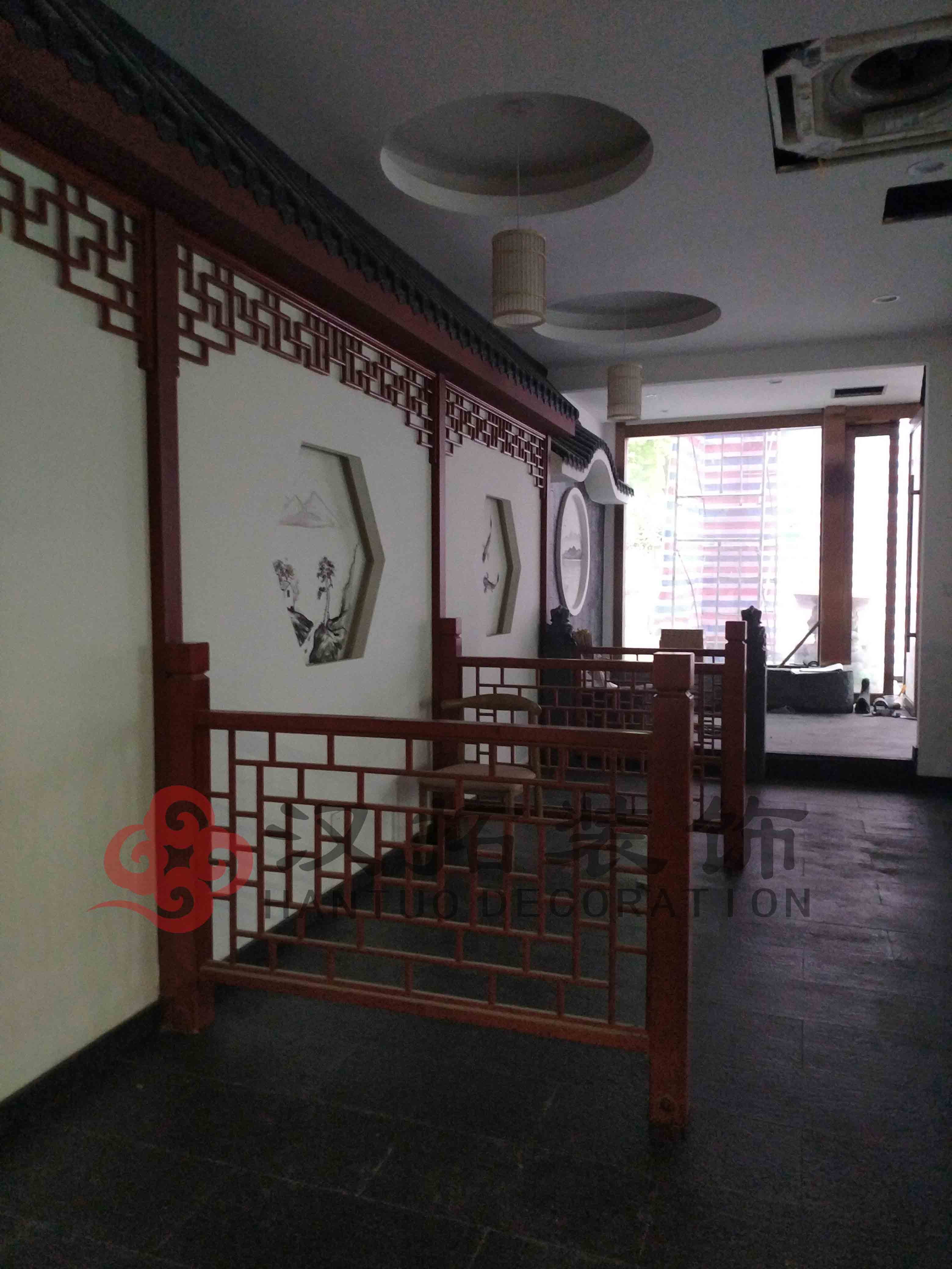 淮扬菜主题餐厅 施工近况现场图 淮扬菜主题餐厅 施工近况现场图