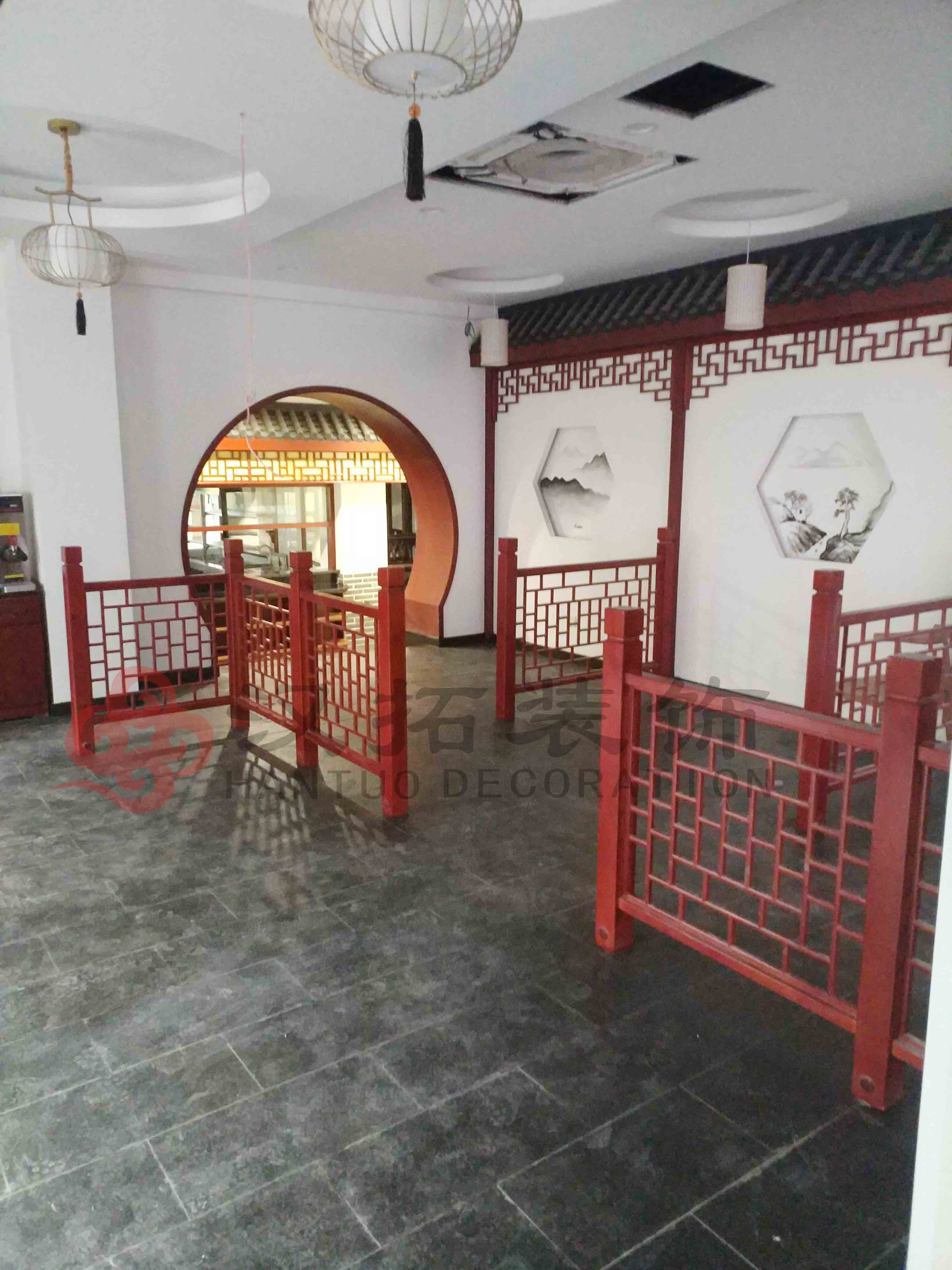 淮扬菜主题餐厅 施工近况现场图 淮扬菜主题餐厅 施工近况现场图