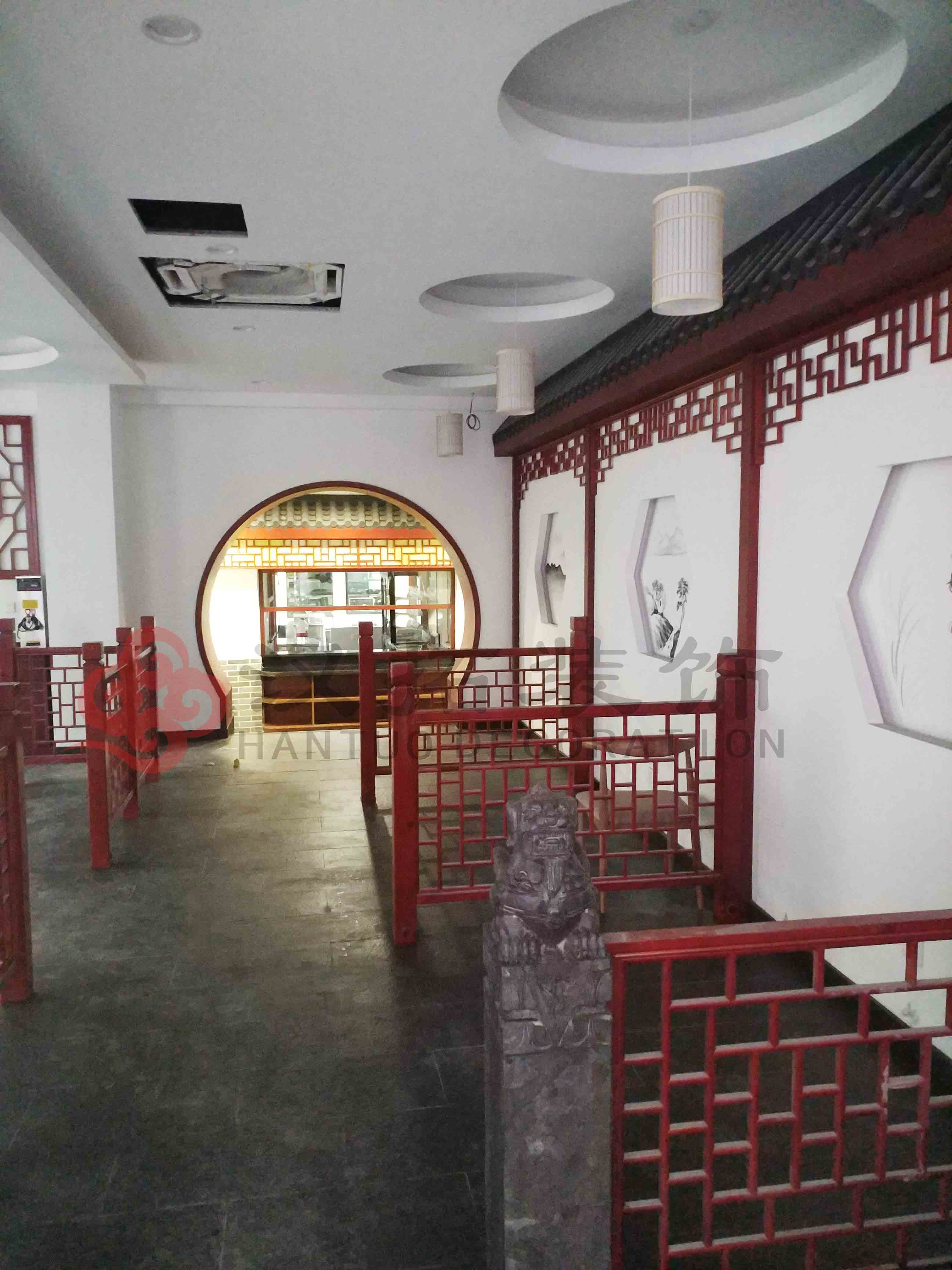 淮扬菜主题餐厅 施工近况现场图 淮扬菜主题餐厅 施工近况现场图