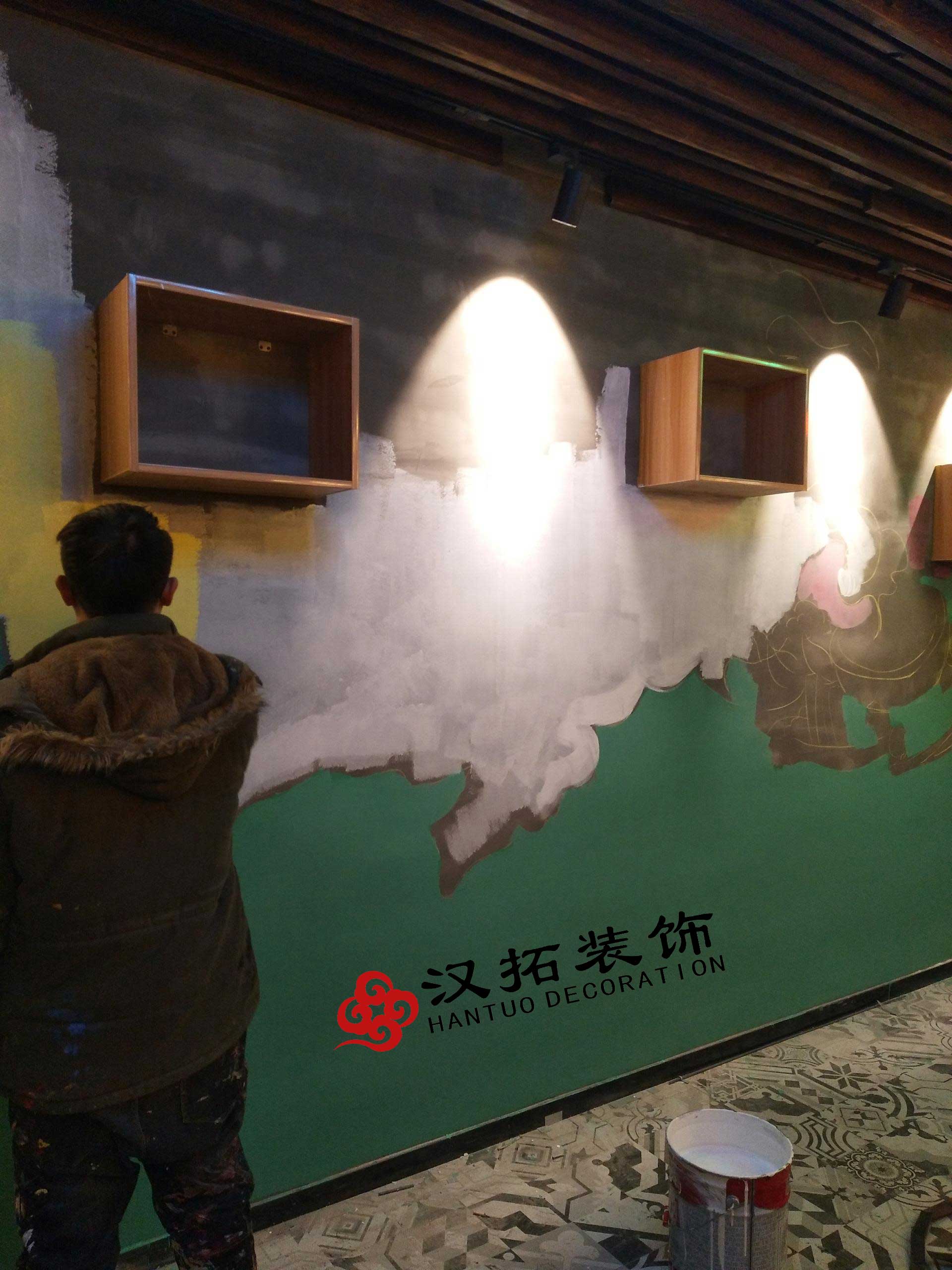 杨小爷真味炭火 紧张施工中 杨小爷真味炭火 紧张施工中